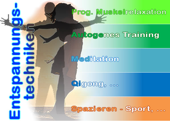 Mit Entspannungstechniken Entschleunigung und Entspannen mit Autogenem Training, Qigong, Muskelrelaxation nach Jacobson und Meditation - neue Energie aufbauen - The Good Solution GmbH - www.the-good-solution.com Mit Entspannungstechniken Entschleunigung und Entspannen mit Autogenem Training, Qigong, Muskelrelaxation nach Jacobson und Meditation - neue Energie aufbauen - The Good Solution GmbH - www.the-good-solution.com